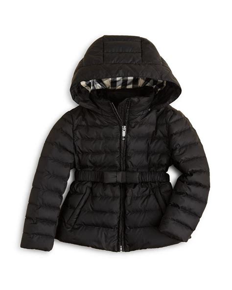 Burberry girls janie puffer jacket